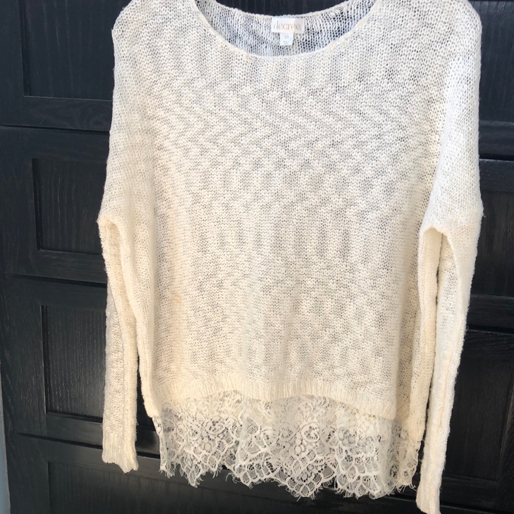 Decree oversized sweater xs - small